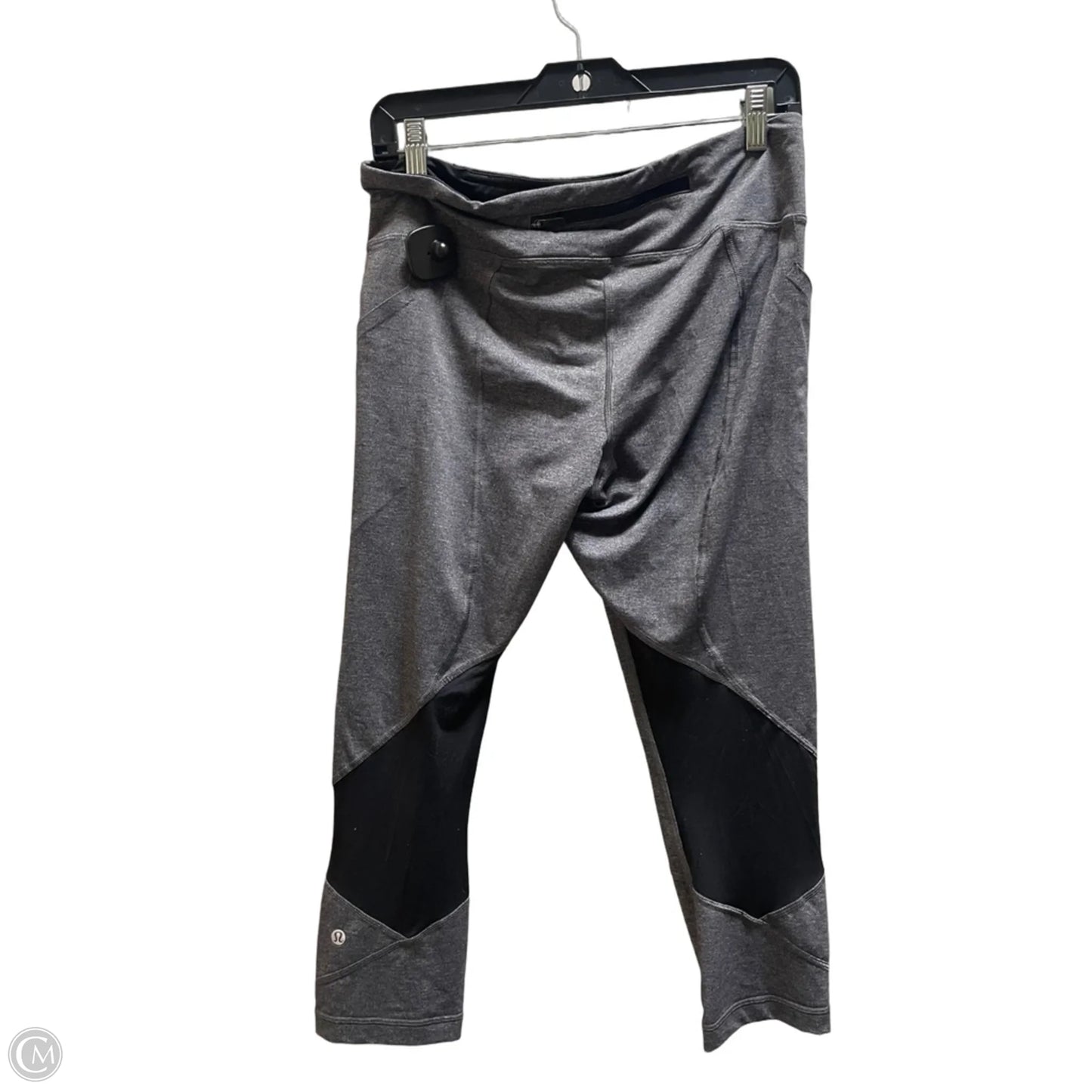 Athletic Capris By Lululemon In Grey, Size: 10