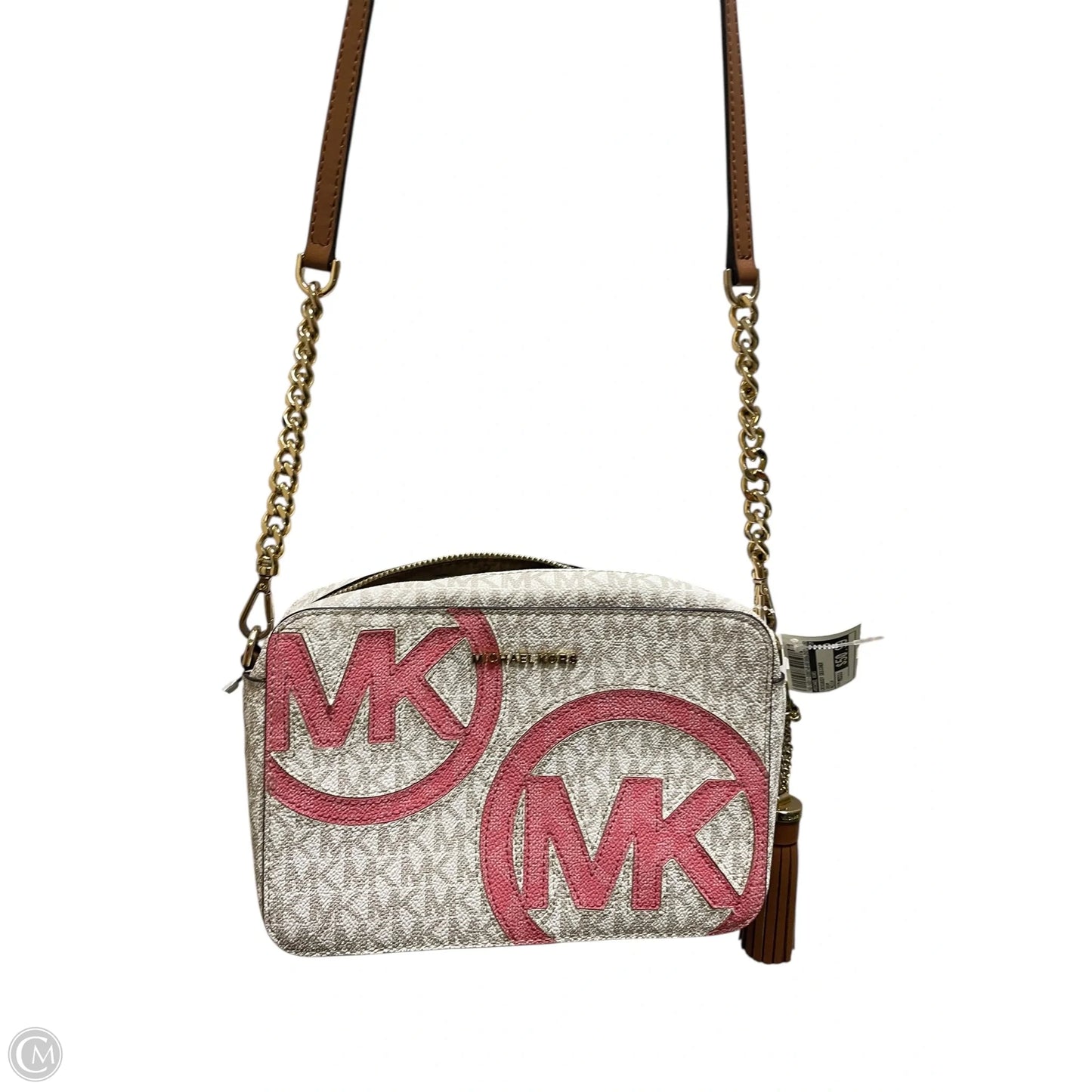 Crossbody Designer By Michael Kors, Size: Medium