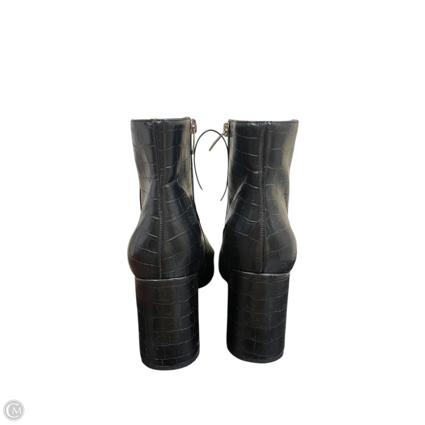 Boots Ankle Heels By Marc Fisher In Black, Size: 9.5