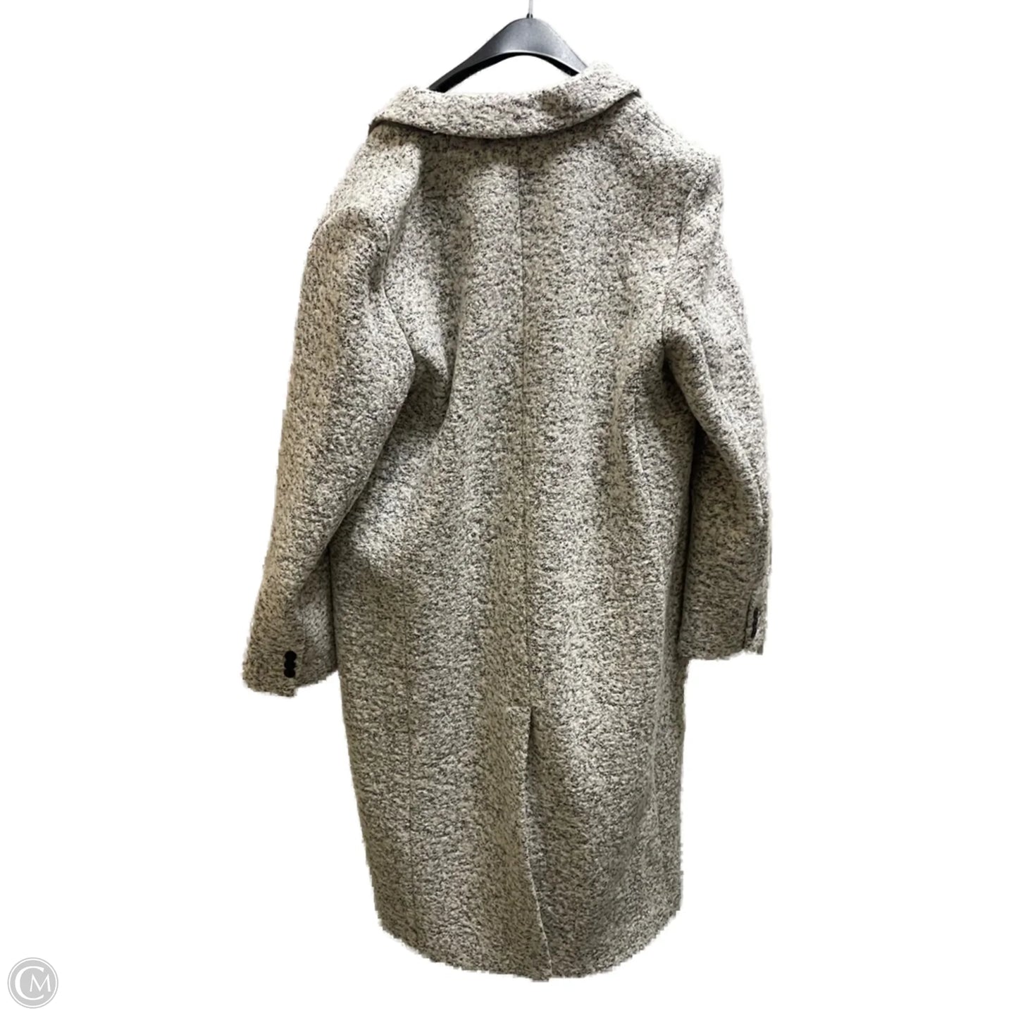 Coat Peacoat By Loft In White, Size: Xl
