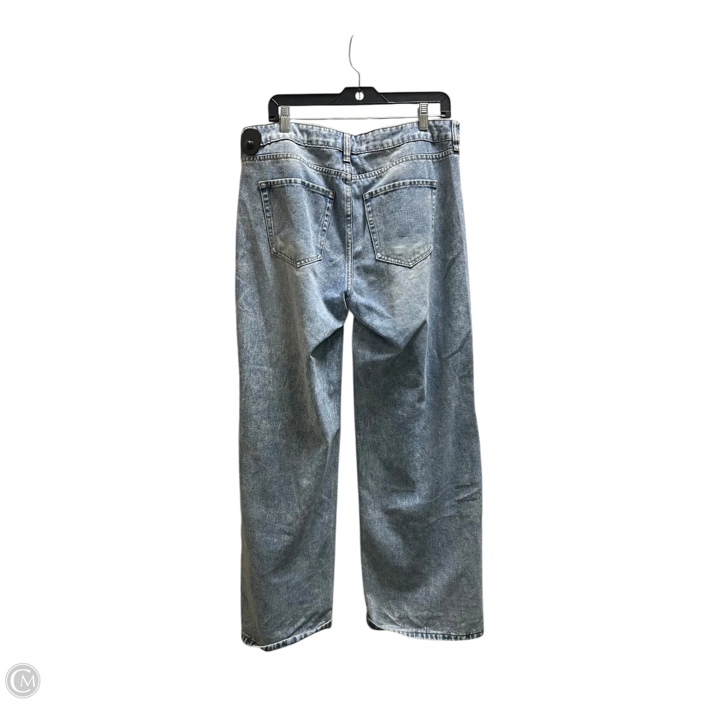 Jeans Straight By Clothes Mentor In Blue Denim, Size: 14