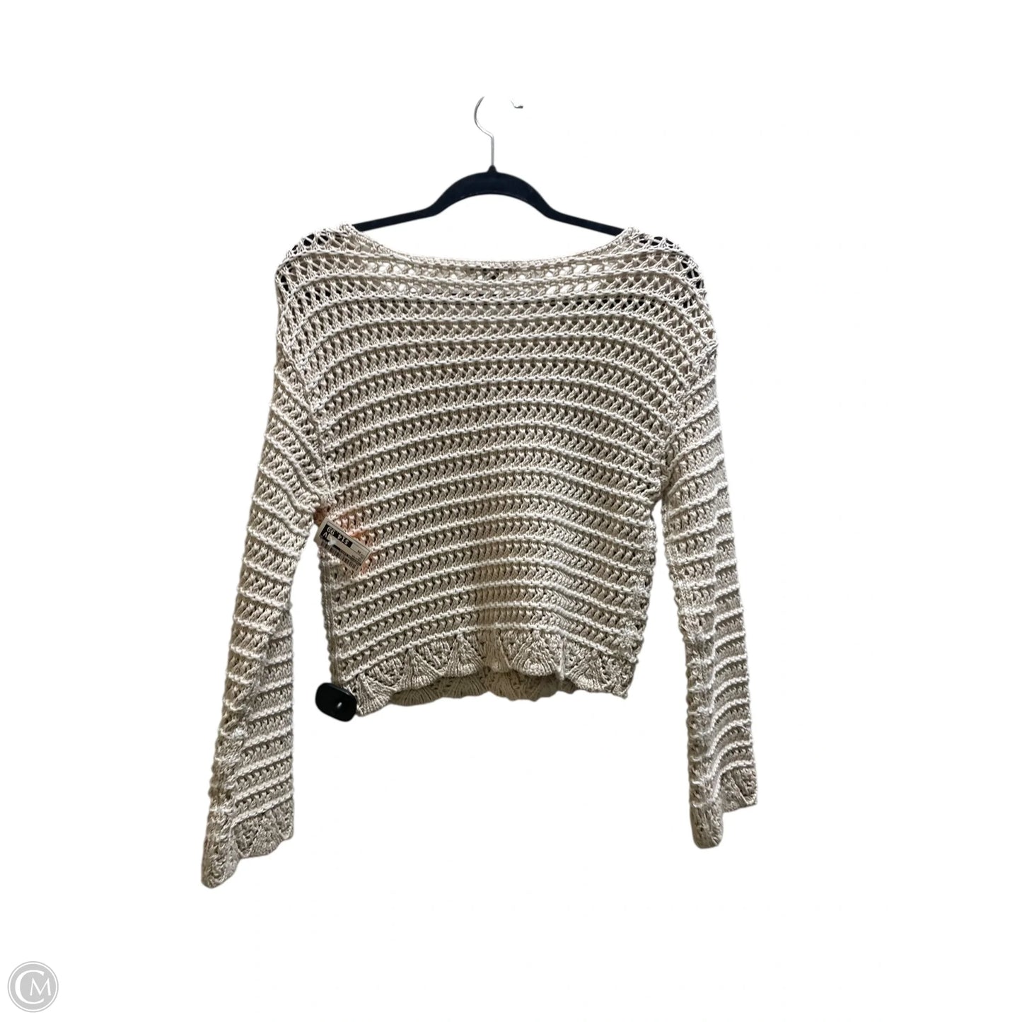 Sweater By American Eagle In Tan, Size: Xs