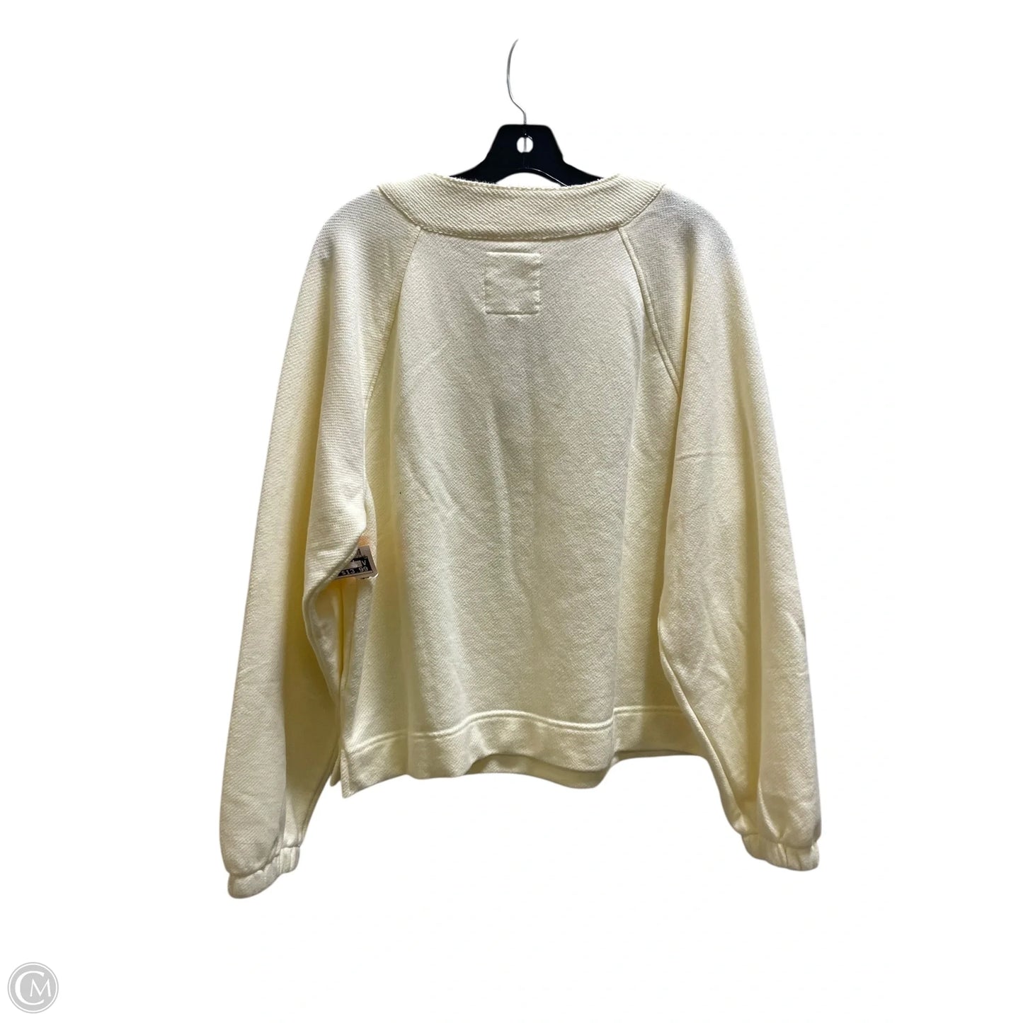 Sweatshirt Collar By Aerie In Yellow, Size: S
