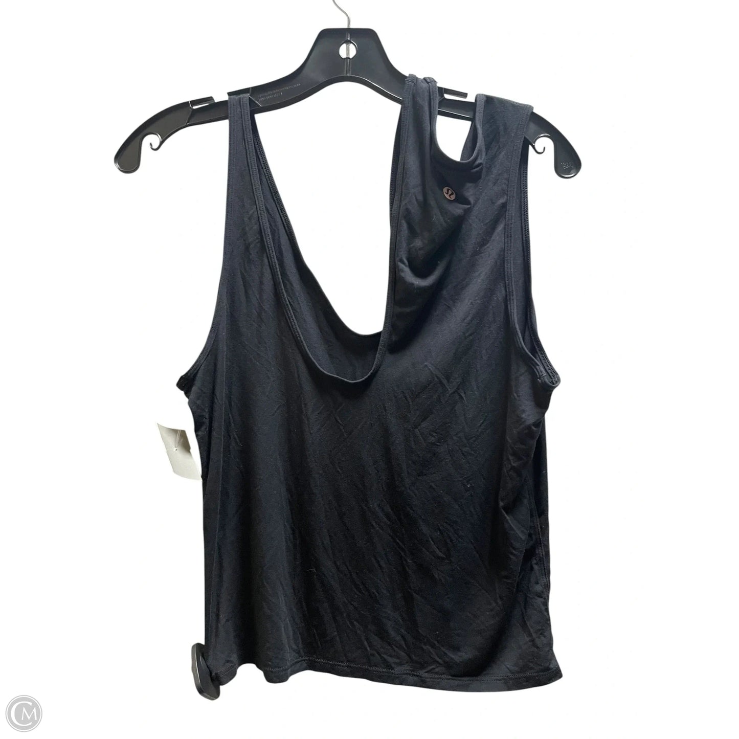 Athletic Tank Top By Lululemon In Black, Size: M