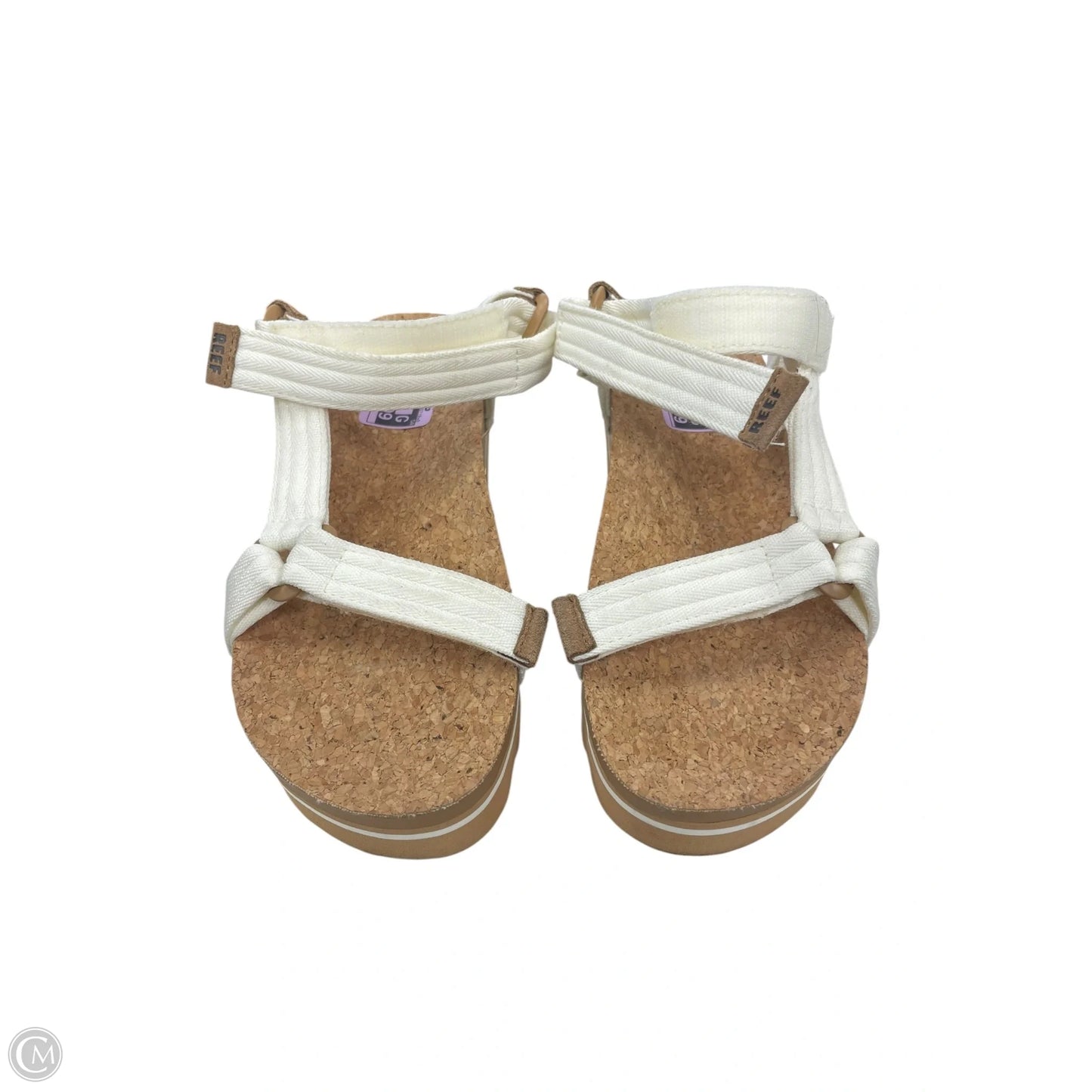 Sandals Flats By Reef In White, Size: 7