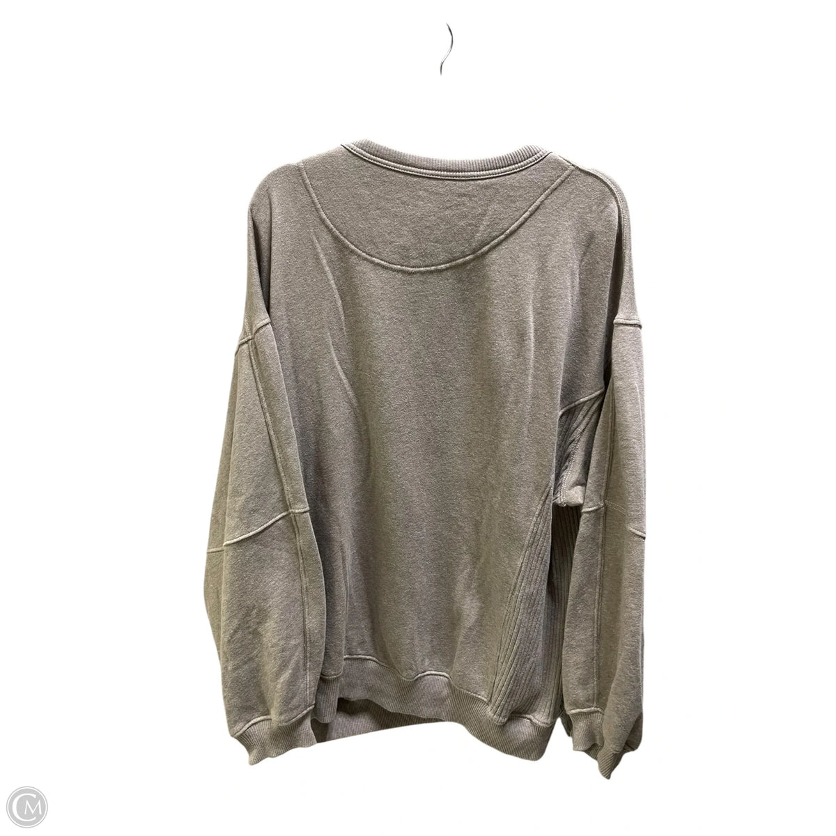 Sweatshirt Crewneck By Aerie In Grey, Size: S