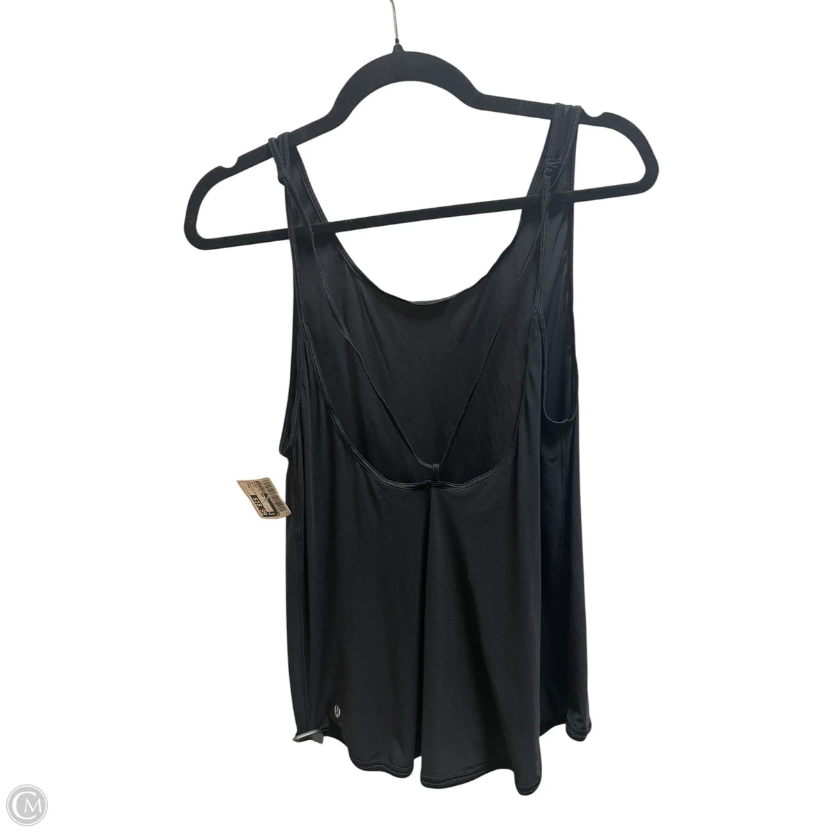 Athletic Tank Top By Lululemon In Black, Size: M