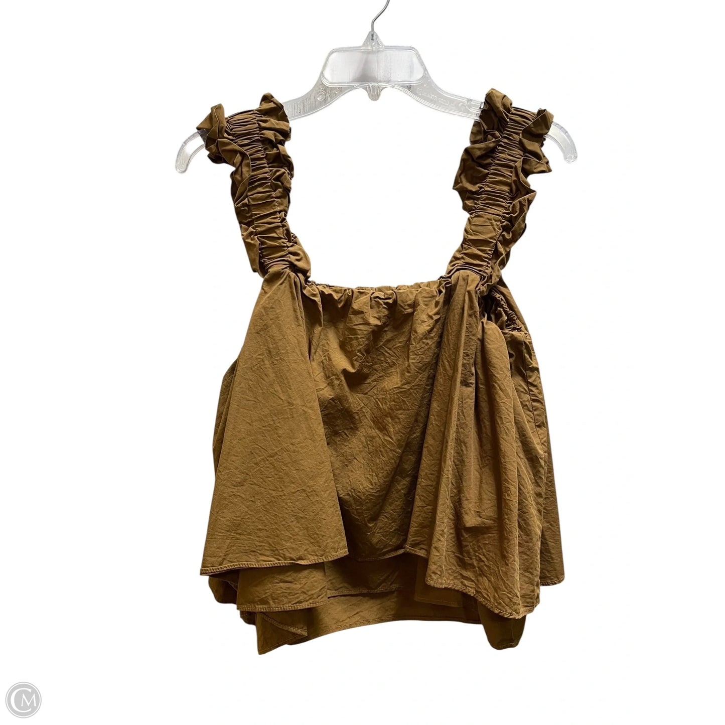 Top Sleeveless By English Factory In Green, Size: L