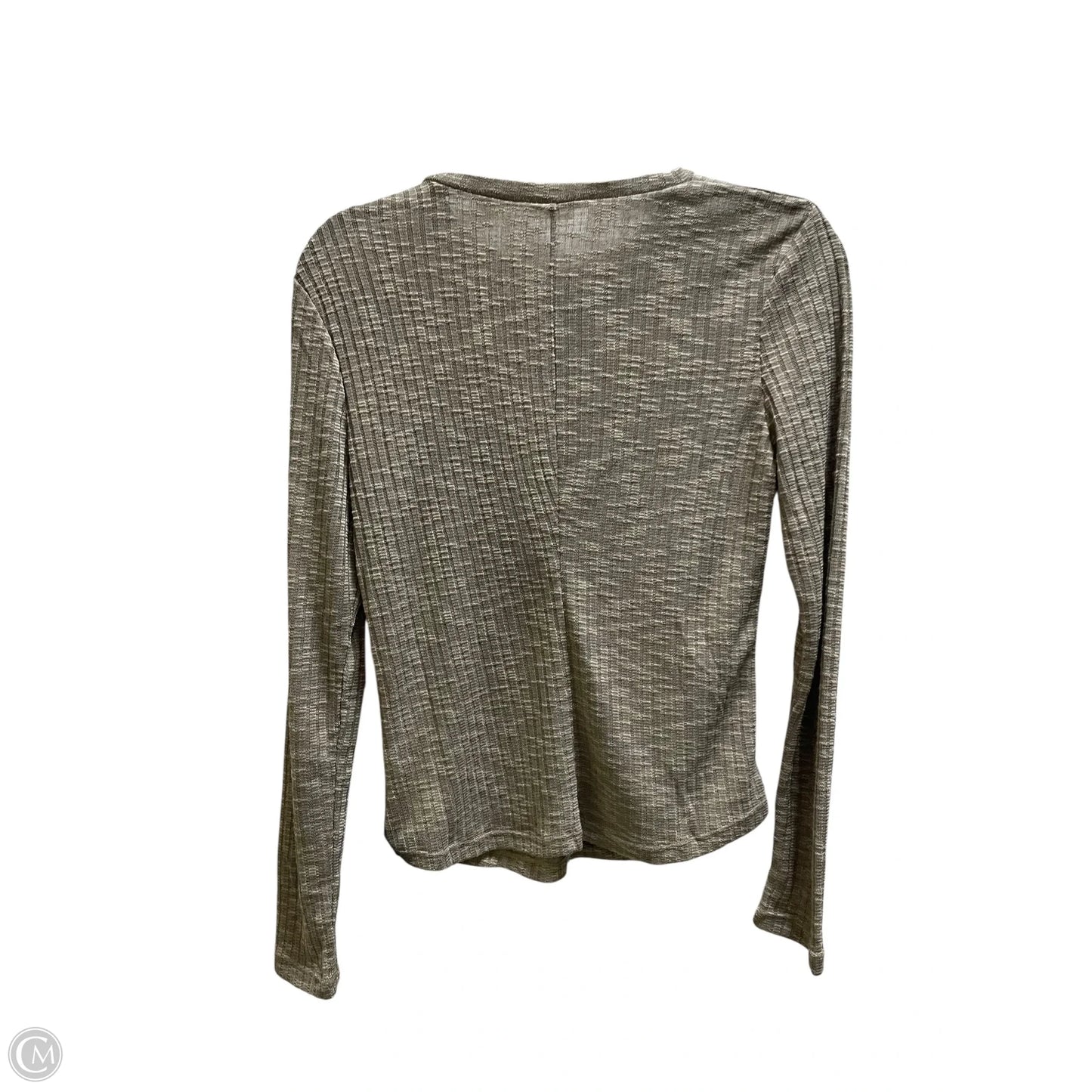 Top Long Sleeve By Free People In Green, Size: M