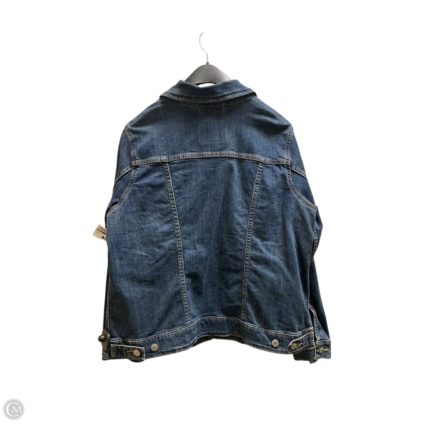 Jacket Denim By Levis In Blue Denim, Size: 1x