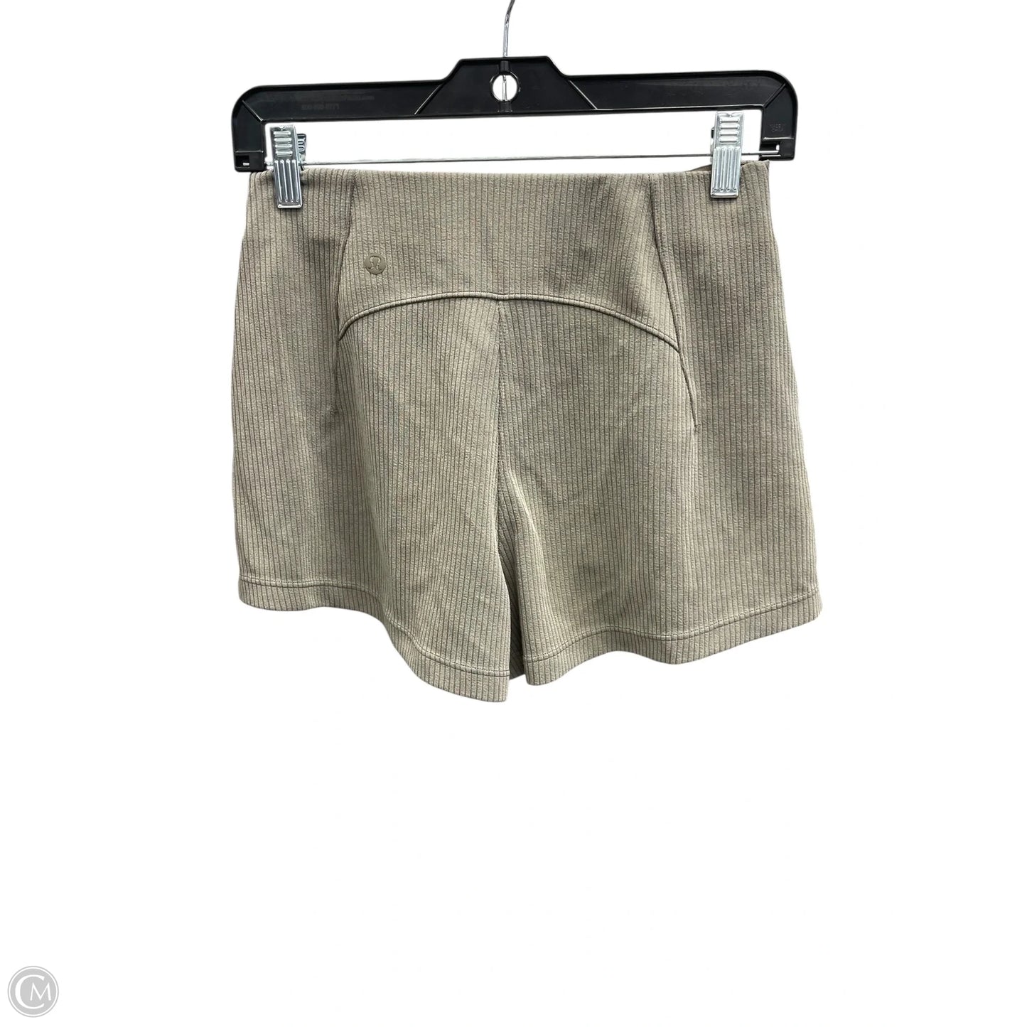 Athletic Shorts By Lululemon In Green, Size: 4