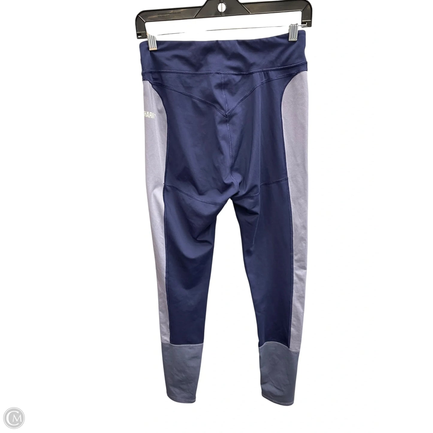 Athletic Leggings By Gym Shark In Blue, Size: L