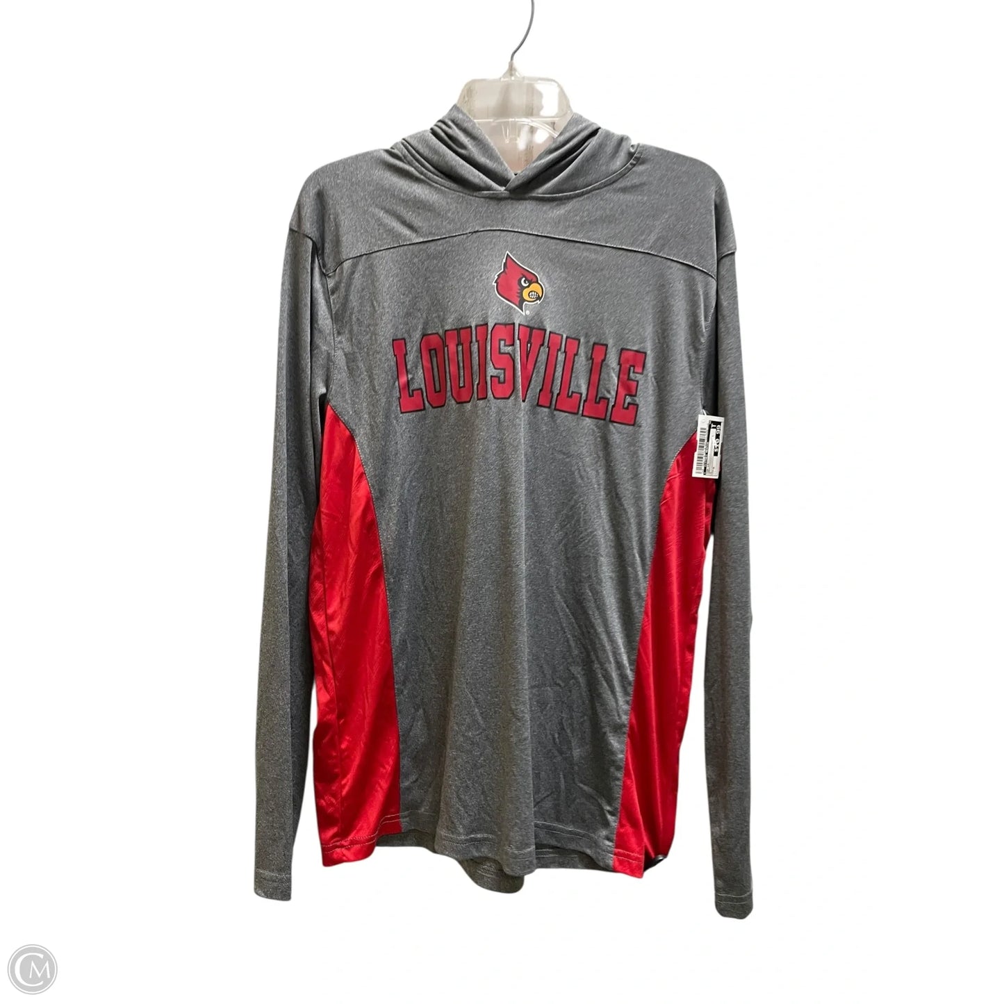 Top Long Sleeve By Clothes Mentor In Grey, Size: M