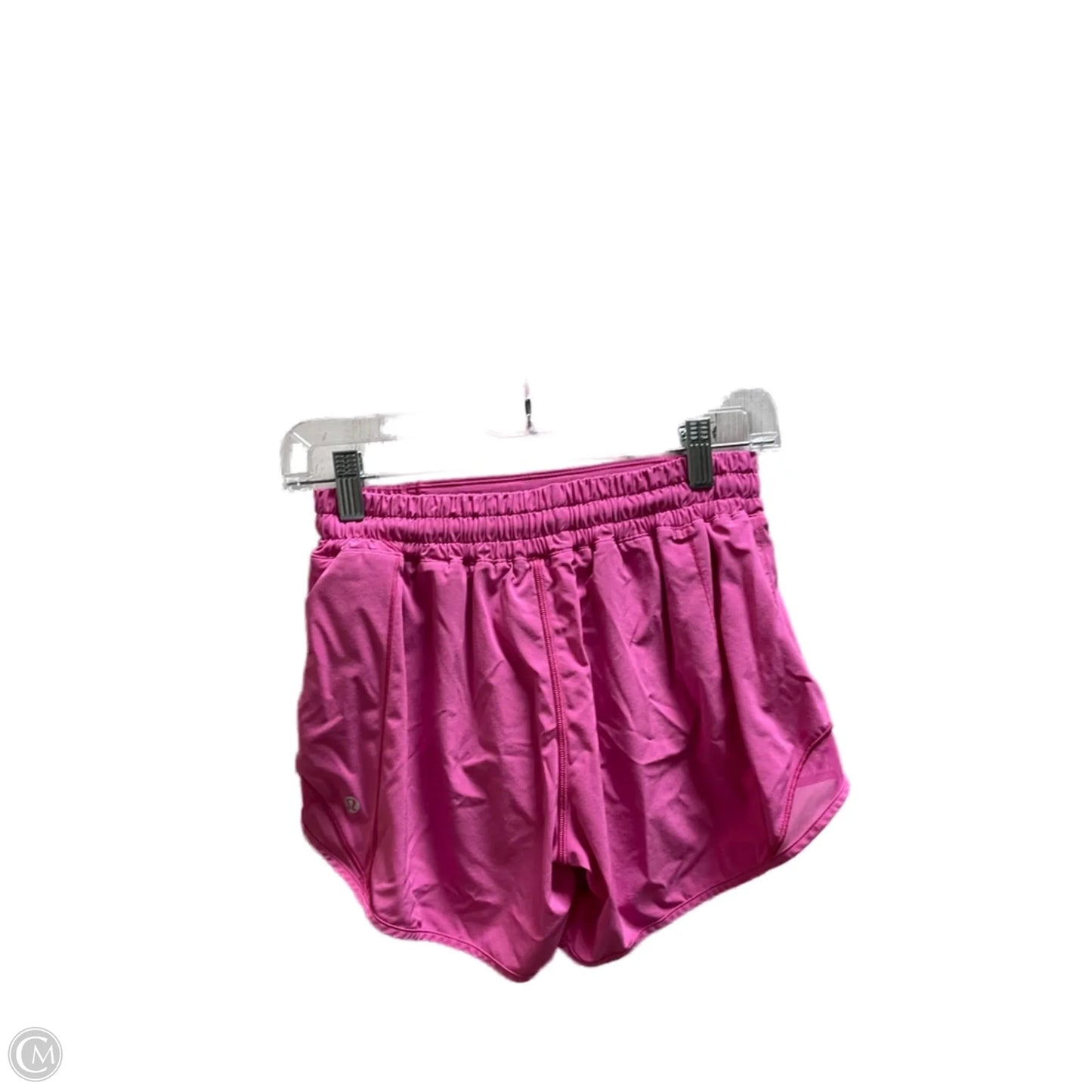 Athletic Shorts By Lululemon In Pink, Size: 6