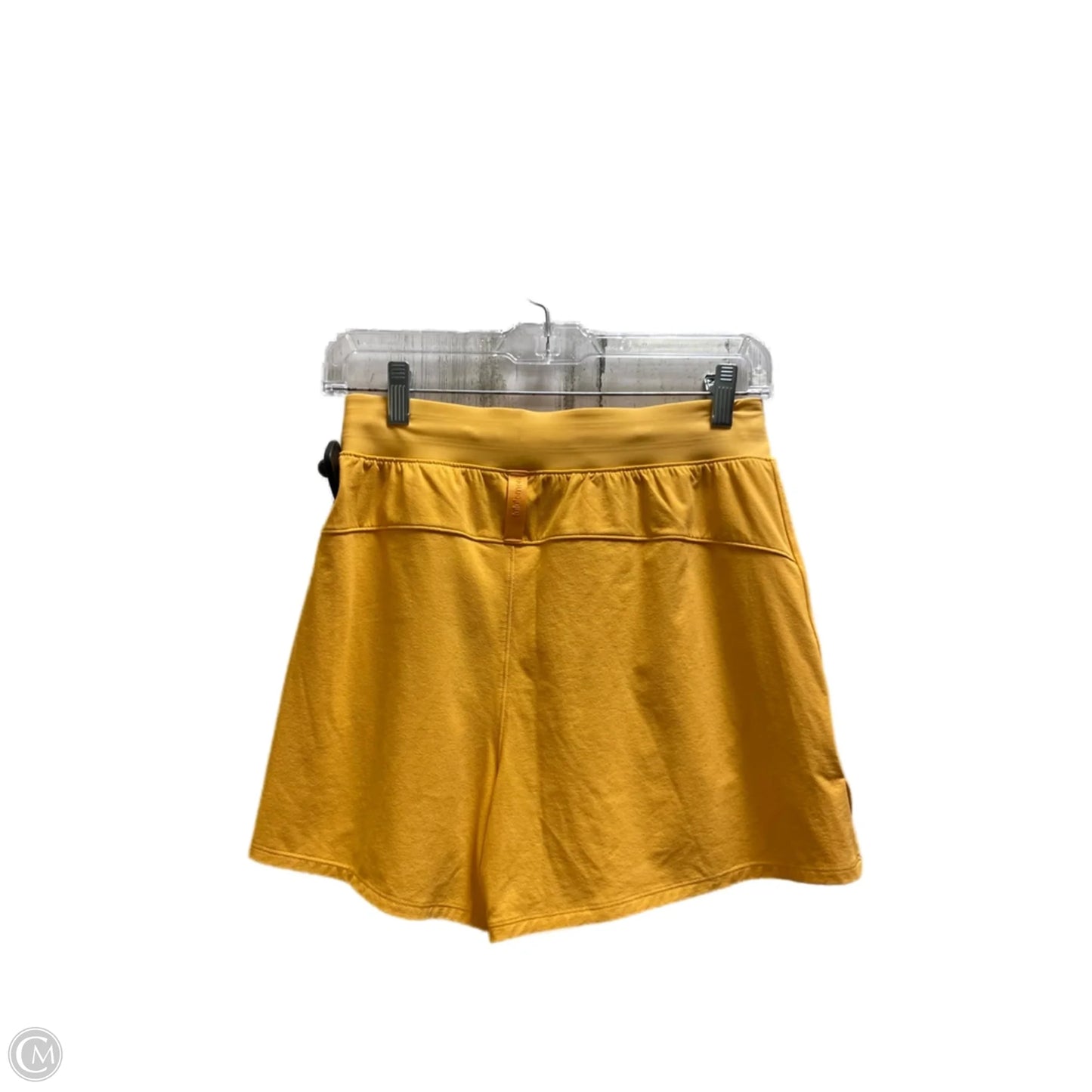 Athletic Shorts By Lululemon In Orange, Size: 4
