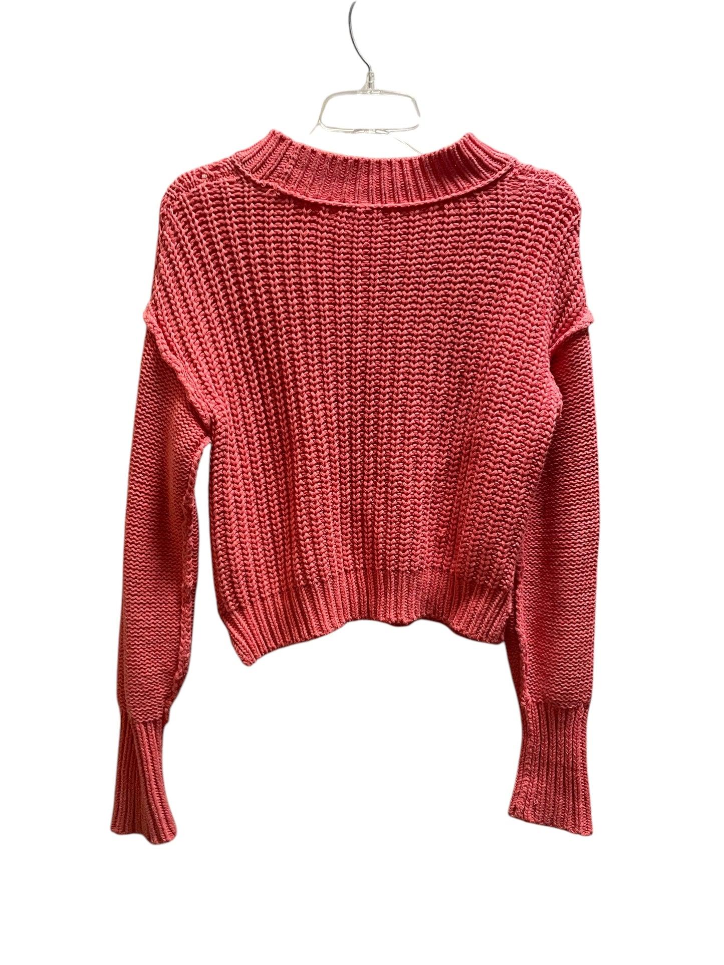 Sweater By Free People In Pink, Size: Xs