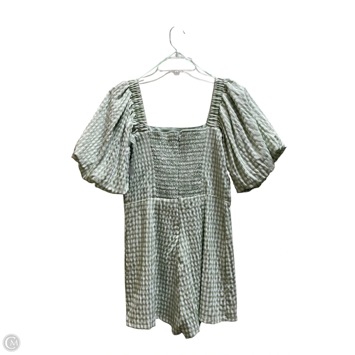 Dress Casual Short By Clothes Mentor In Checkered Pattern, Size: M