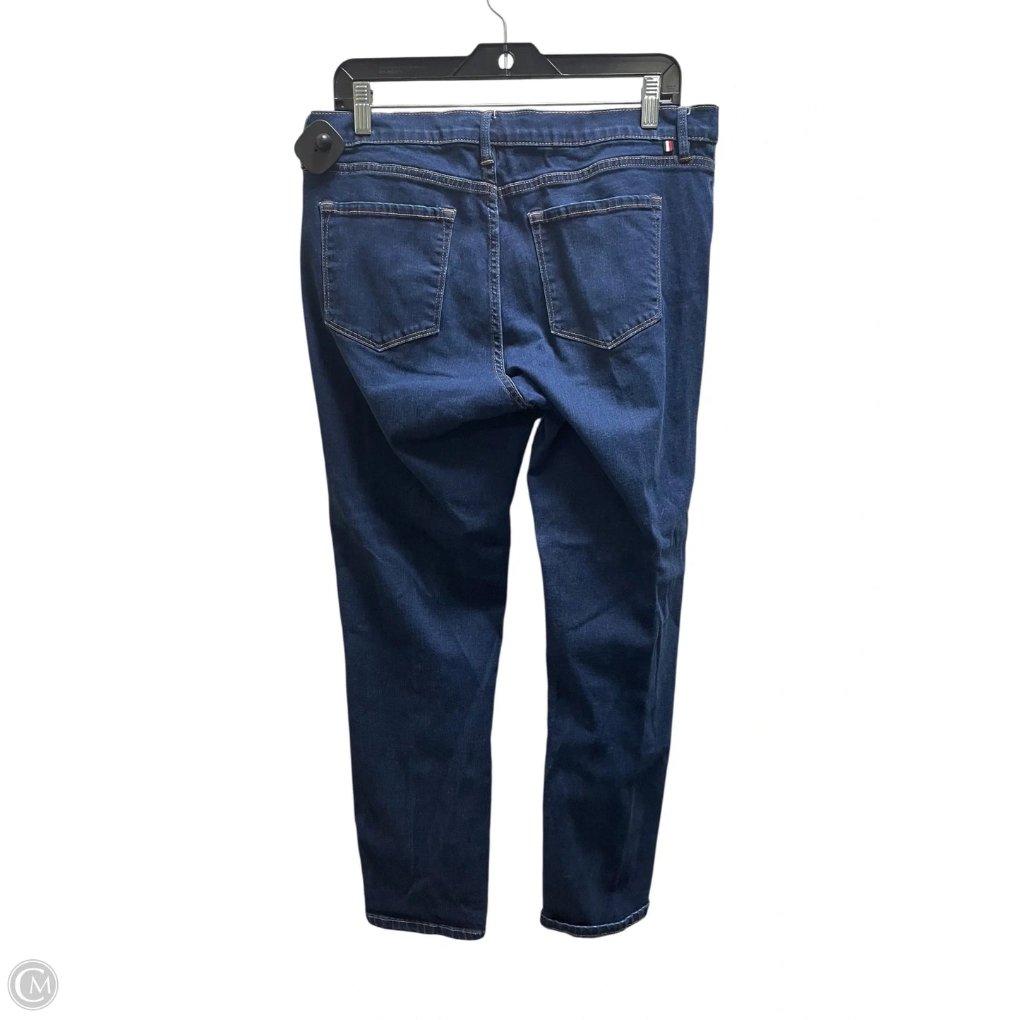Jeans Skinny By Tommy Hilfiger In Blue Denim, Size: 14