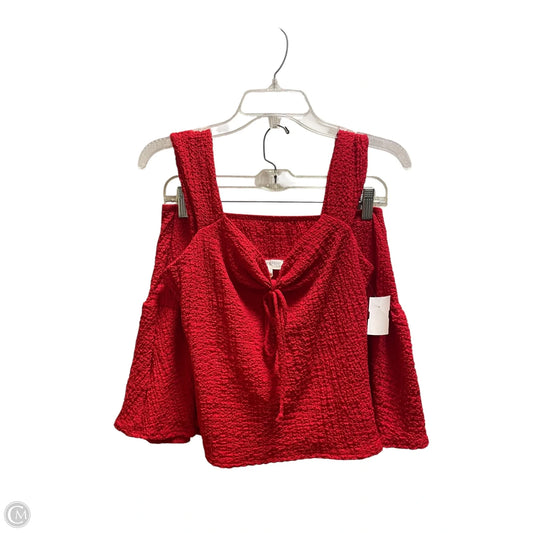 Skirt Set 2pc By See You Monday In Red, Size: L