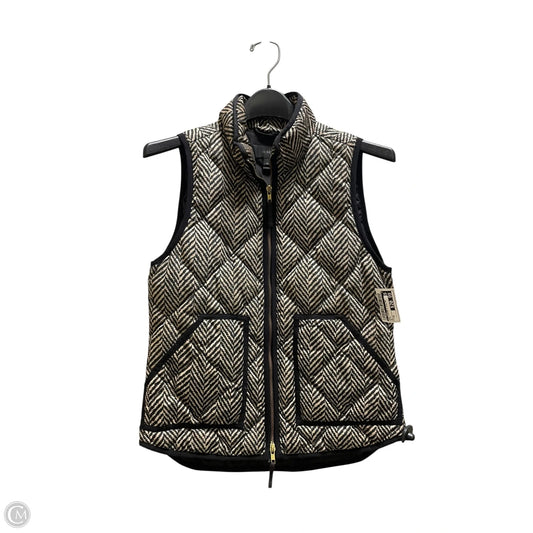 Vest Puffer & Quilted By J. Crew In Black, Size: Xs