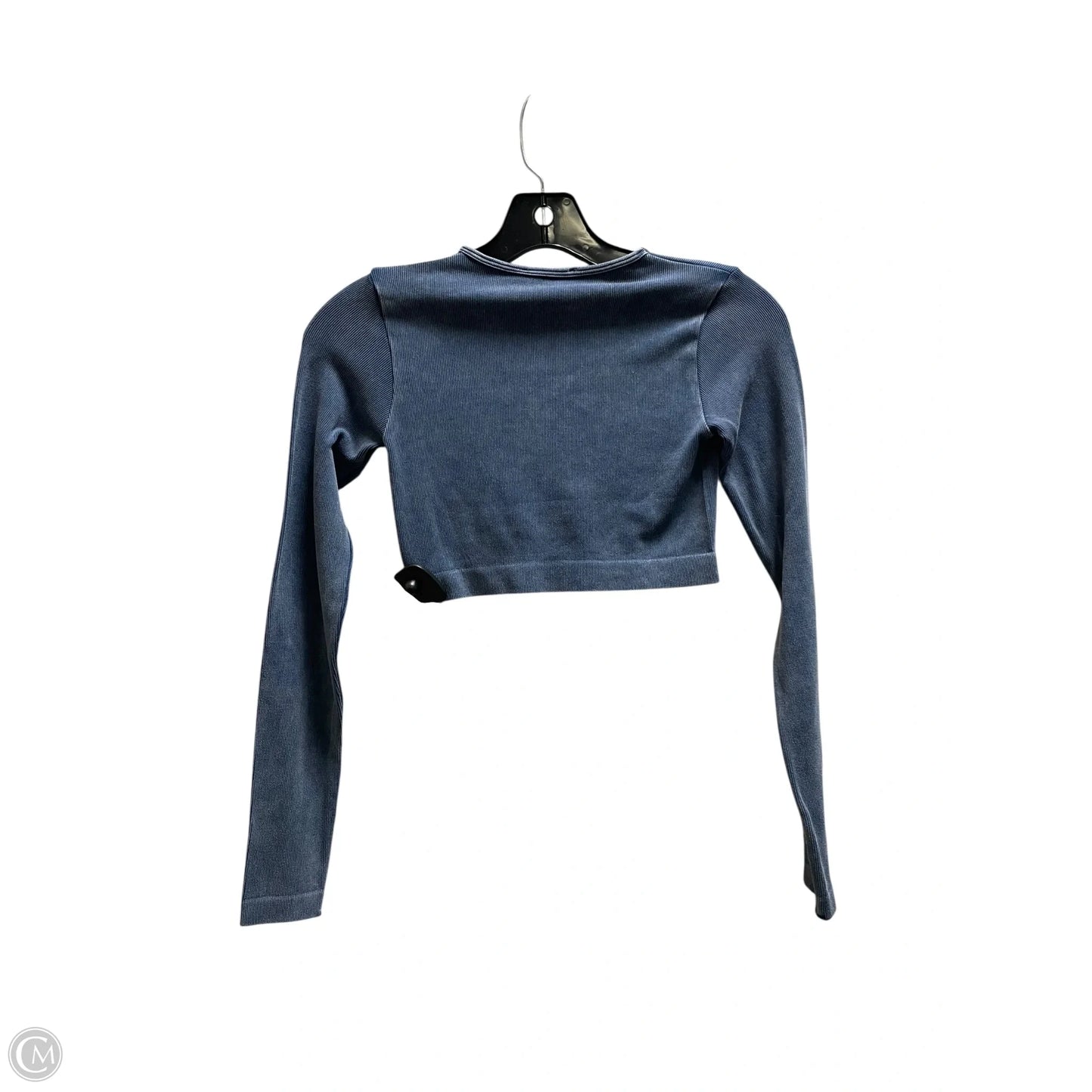 Top Long Sleeve By Zara In Blue, Size: Xs