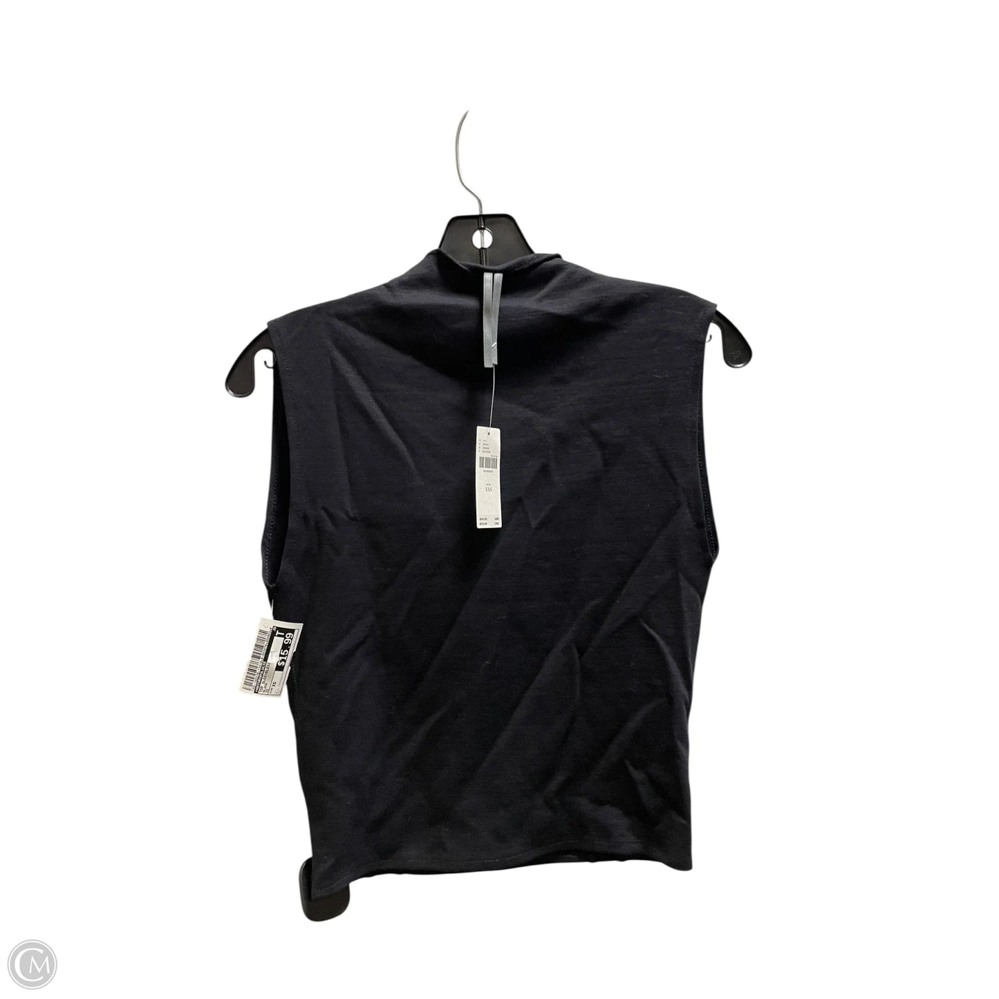 Top Sleeveless By Anthropologie In Black, Size: Xs