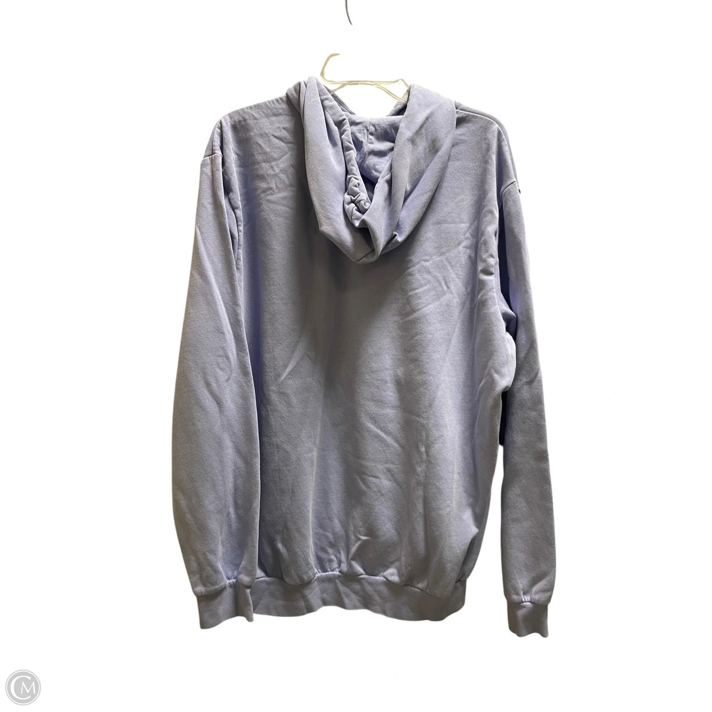 Athletic Sweatshirt Hoodie By Adidas In Purple, Size: Xl