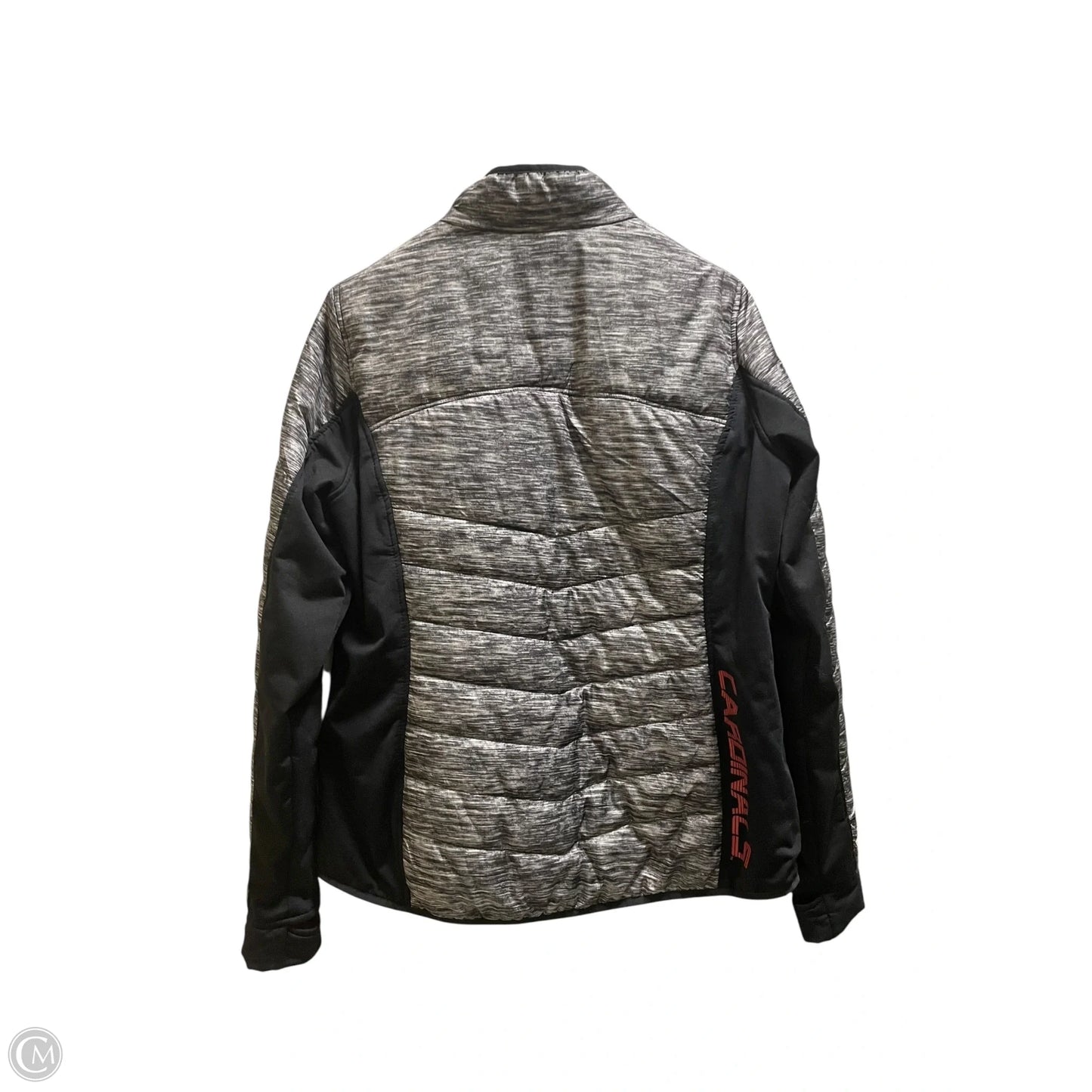 Jacket Puffer & Quilted By Clothes Mentor In Grey, Size: L