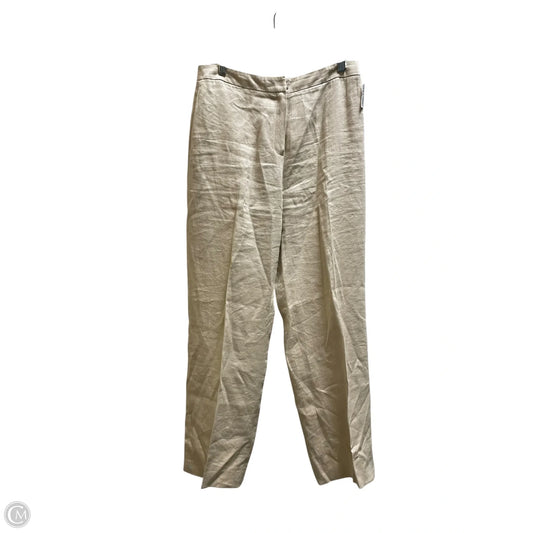 Pants Designer By Lafayette 148 In Tan, Size: 10
