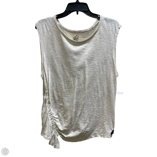 Top Sleeveless By Pilcro In Cream, Size: M