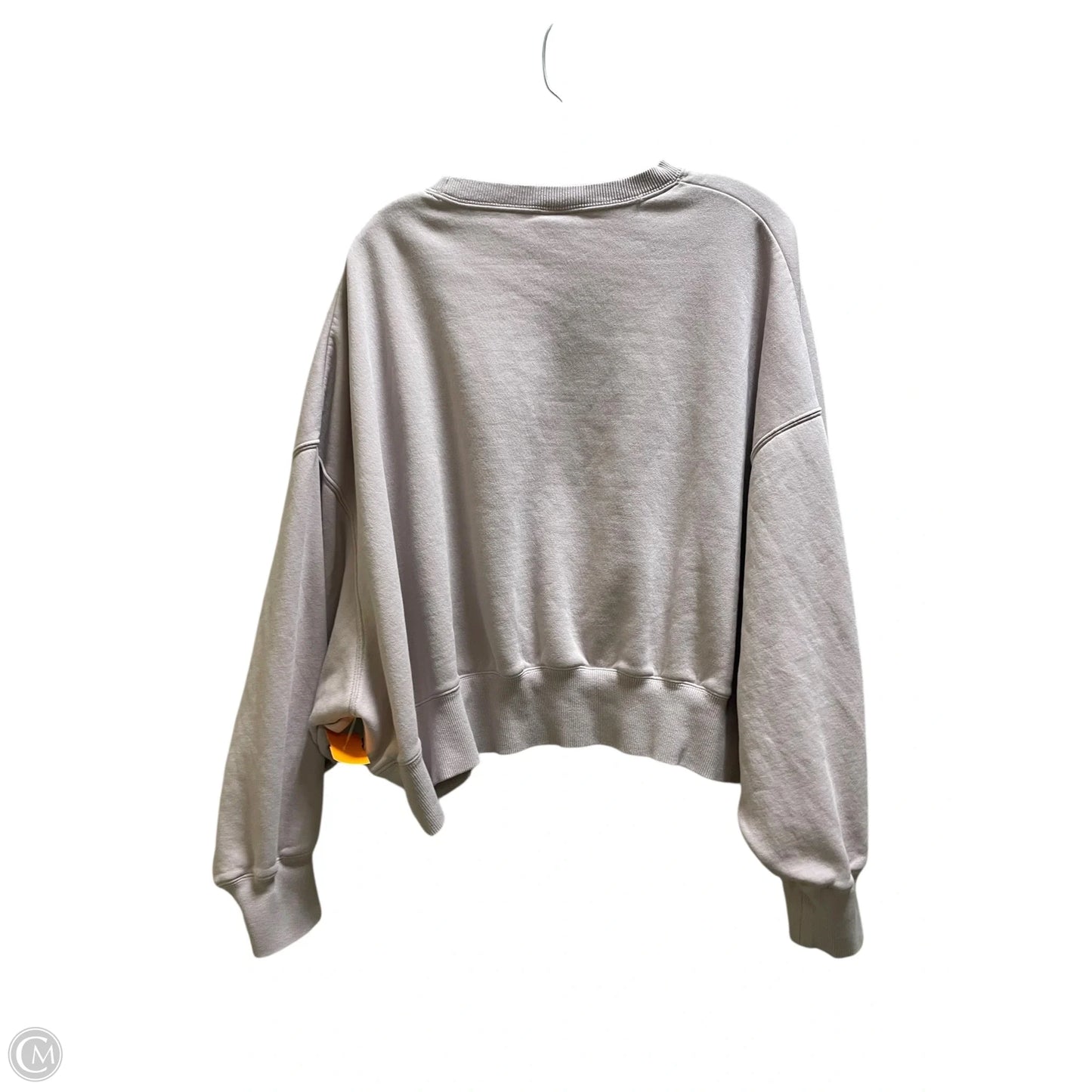 Athletic Sweatshirt Collar By Nike Apparel In Pink, Size: L