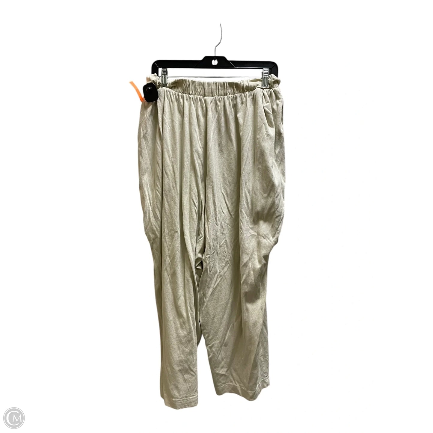 Pants Linen By Free People In Green, Size: Xl