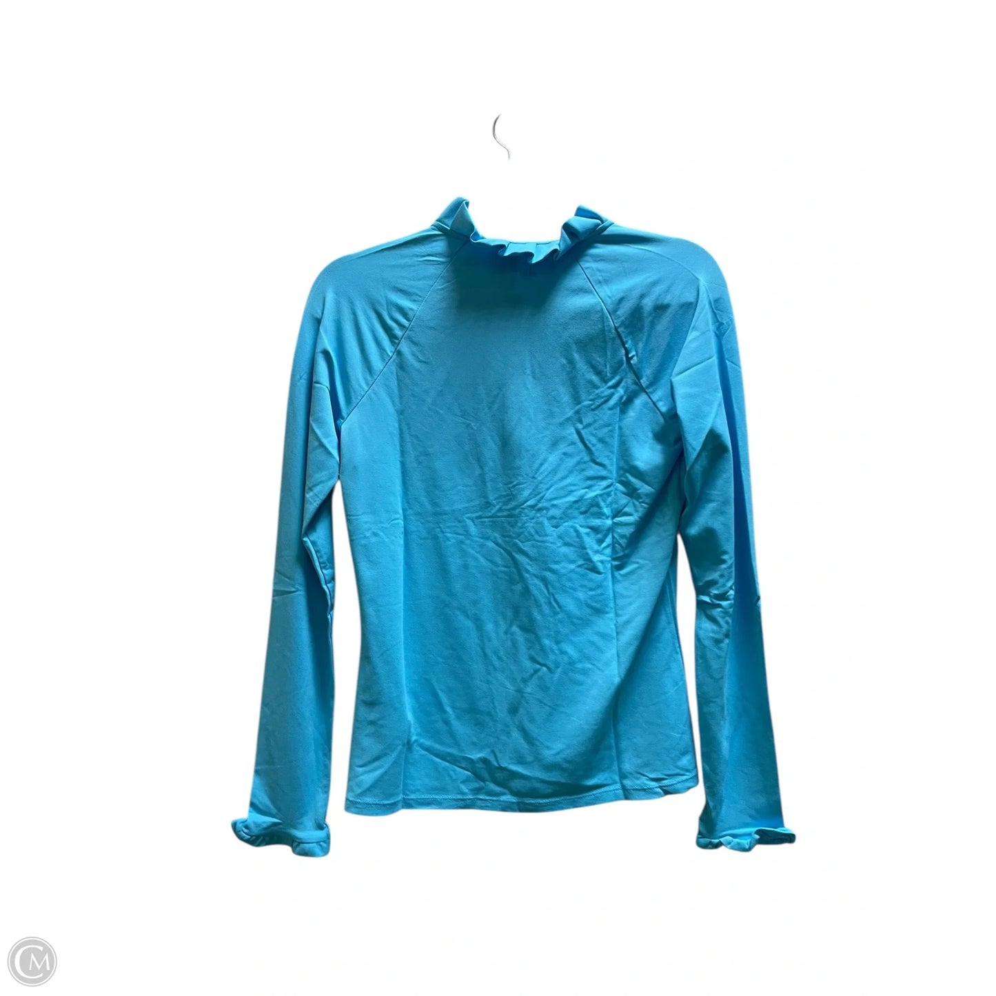 Top Long Sleeve Designer By Lilly Pulitzer In Blue, Size: S