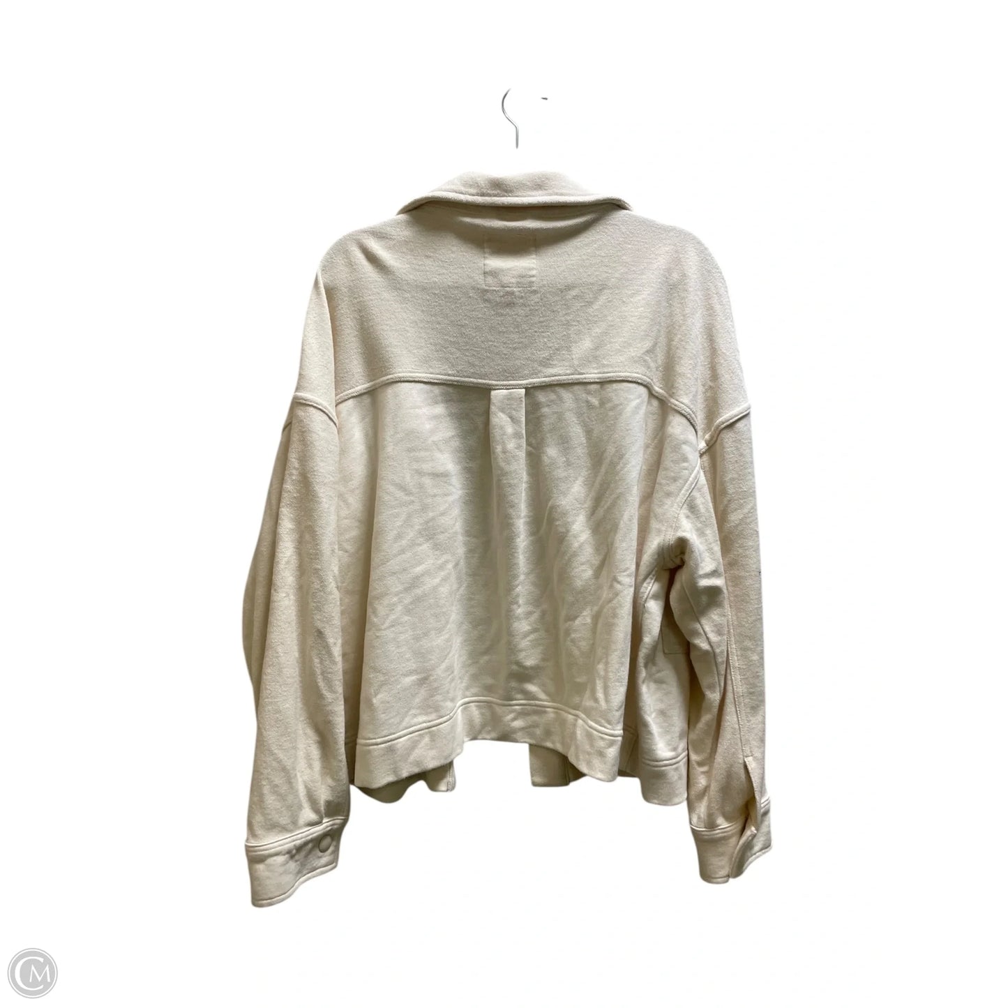 Top Long Sleeve By Aerie In Cream, Size: L