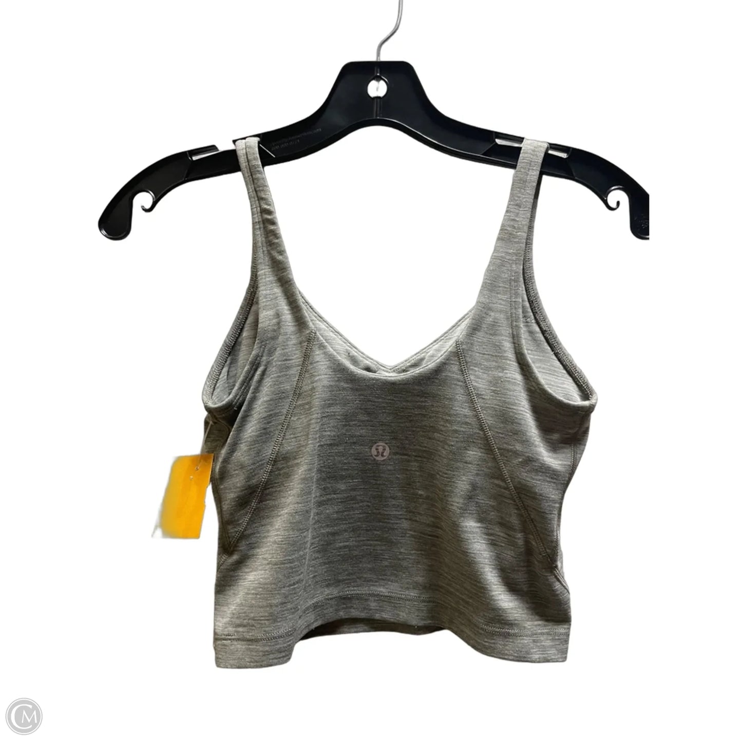 Athletic Tank Top By Lululemon In Grey, Size: 2