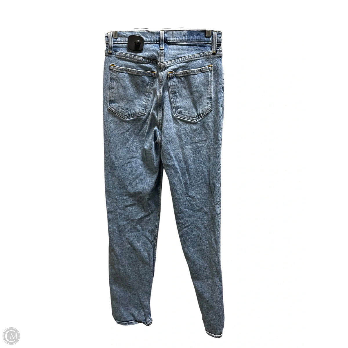 Jeans Straight By Abercrombie And Fitch In Blue Denim, Size: 4