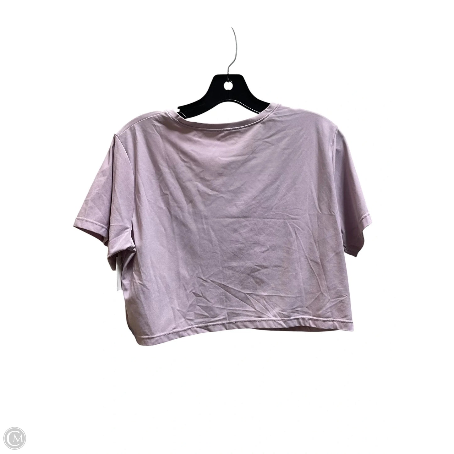 Top Short Sleeve By Alphalete In Purple, Size: M