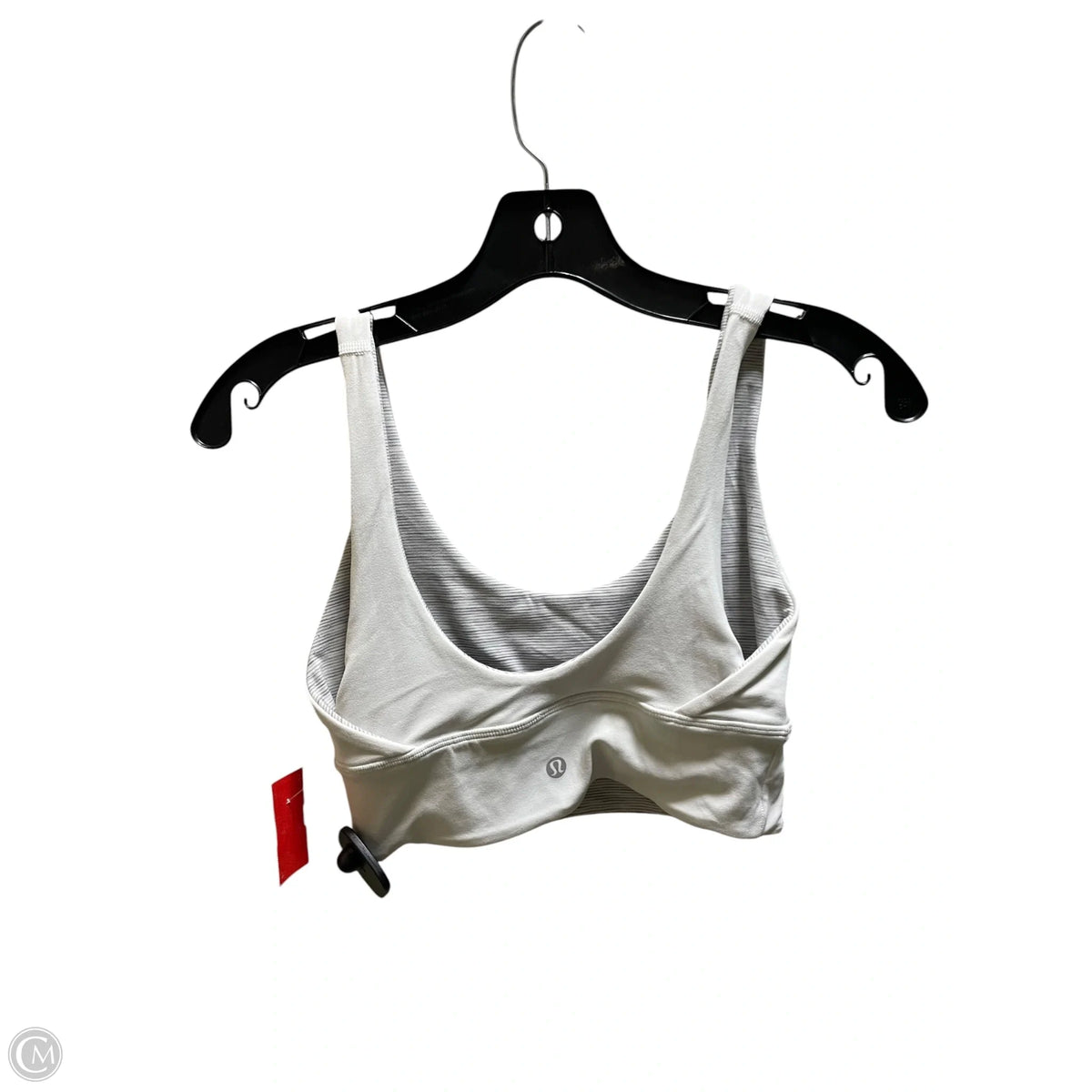 Athletic Bra By Lululemon In White, Size: S