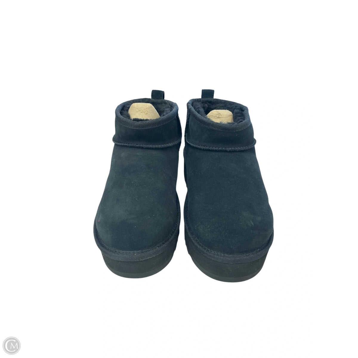 Boots Designer By Ugg In Black, Size: 5