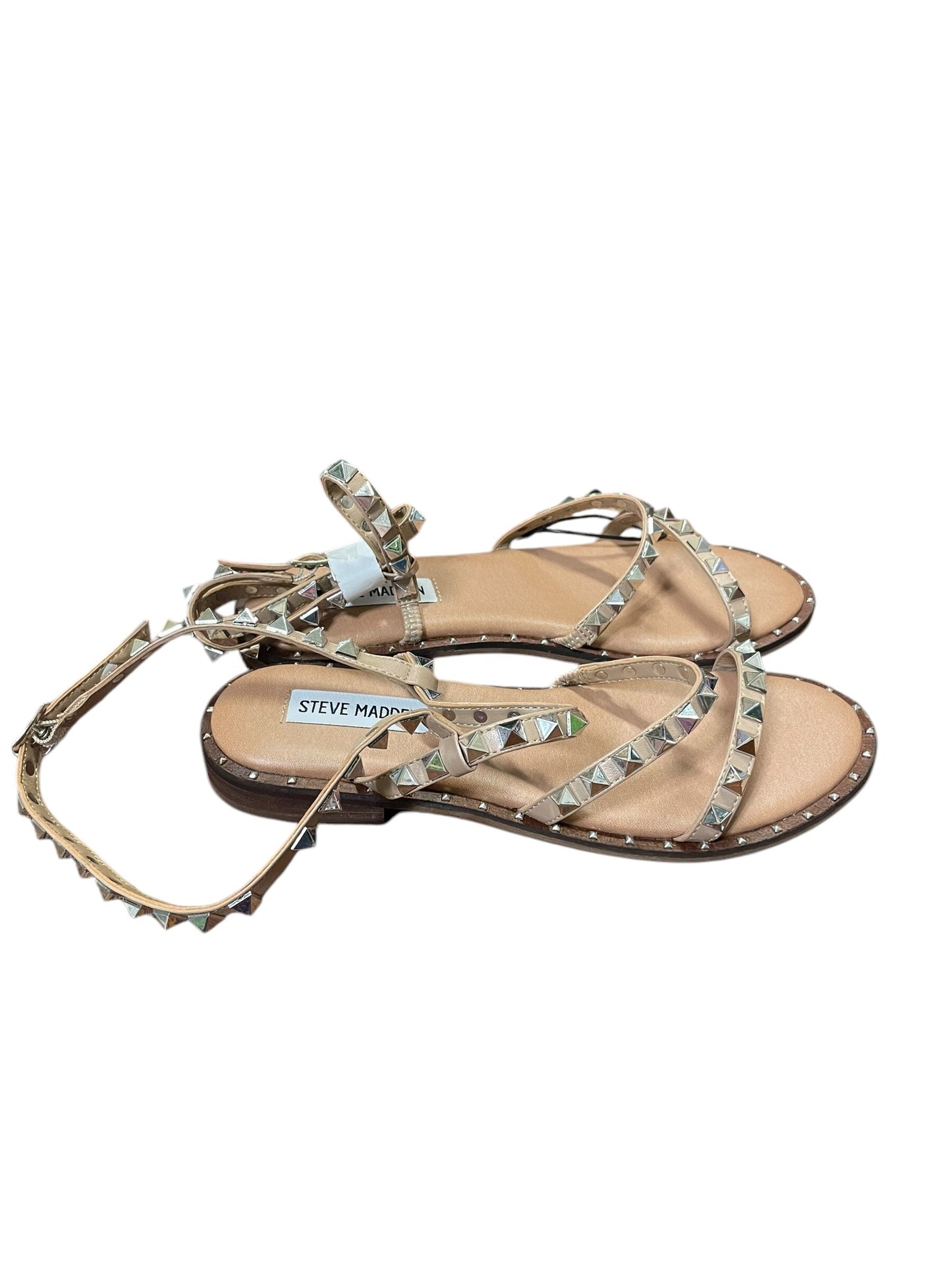 Sandals Flats By Steve Madden Size: 6.5