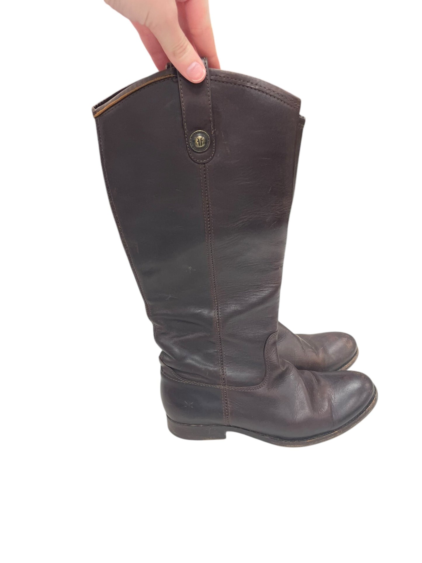 Boots Designer By Frye Size: 7