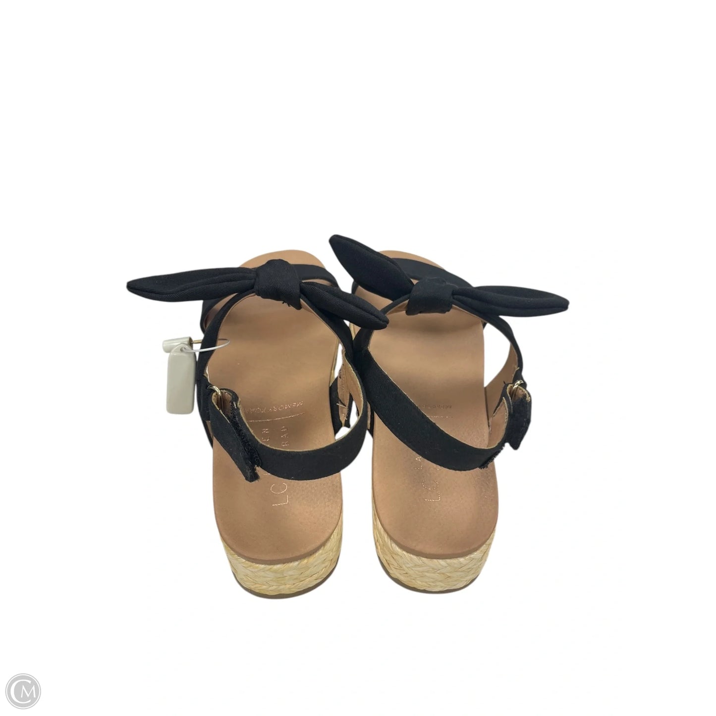Sandals Heels Platform By Lc Lauren Conrad In Black, Size: 7