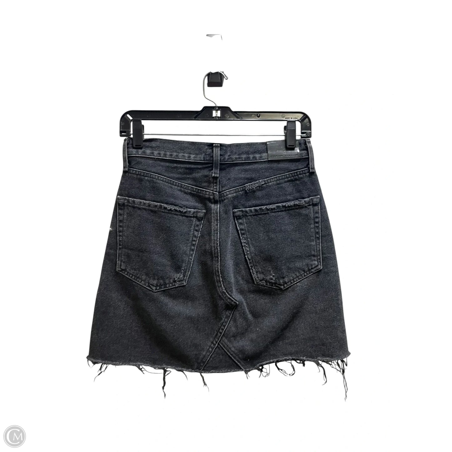Skirt Mini & Short By Citizens Of Humanity In Black Denim, Size: 0