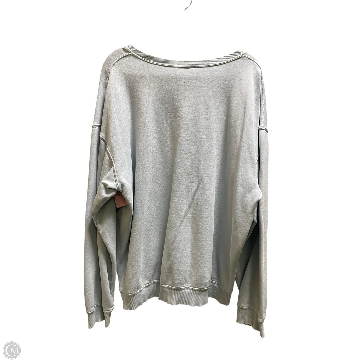 Sweatshirt Crewneck By Clothes Mentor In Blue, Size: 2x