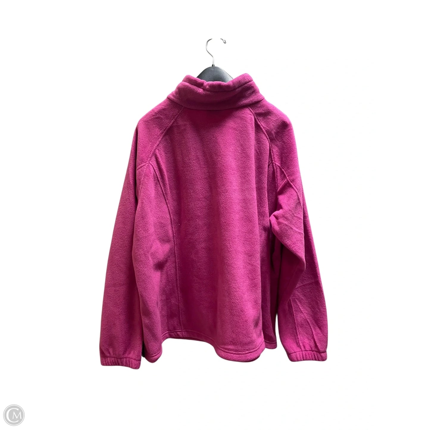 Jacket Fleece By Columbia In Pink, Size: 3x