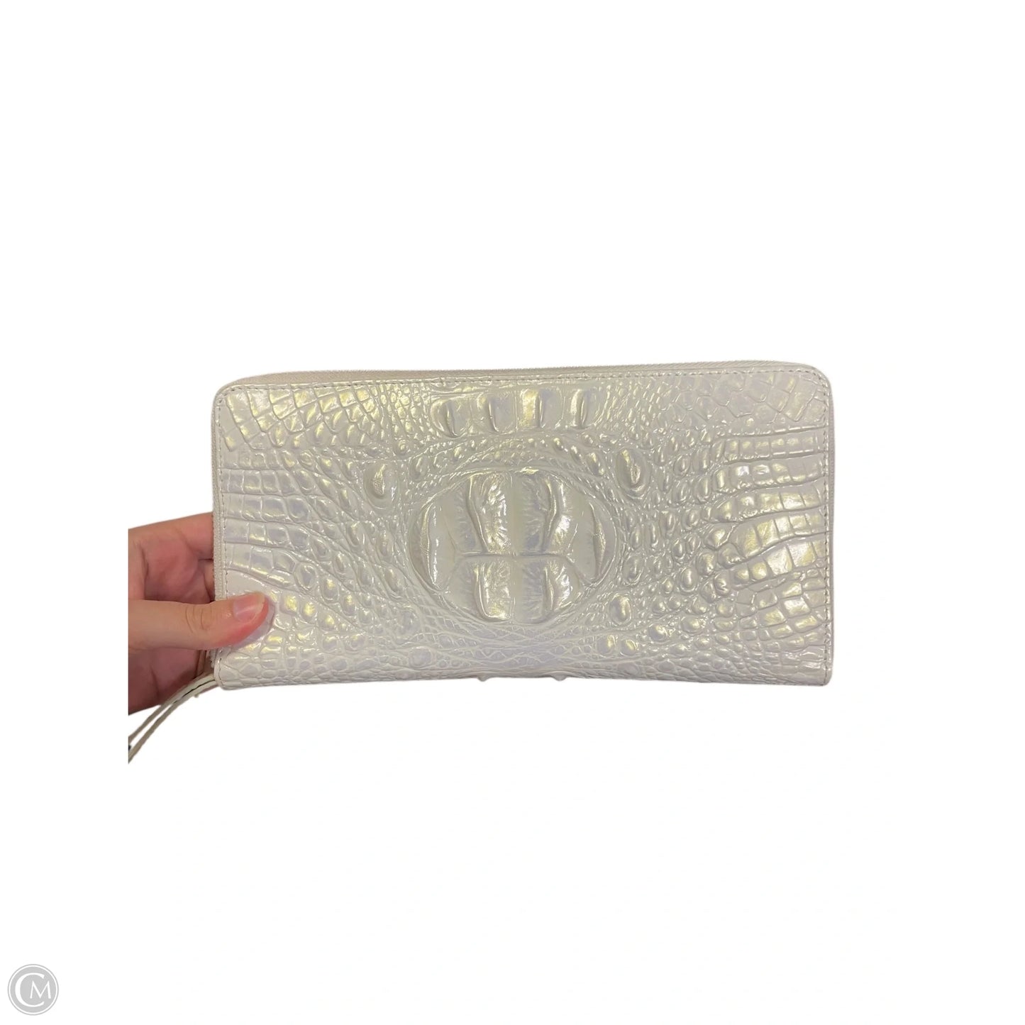Wristlet Designer By Brahmin, Size: Large