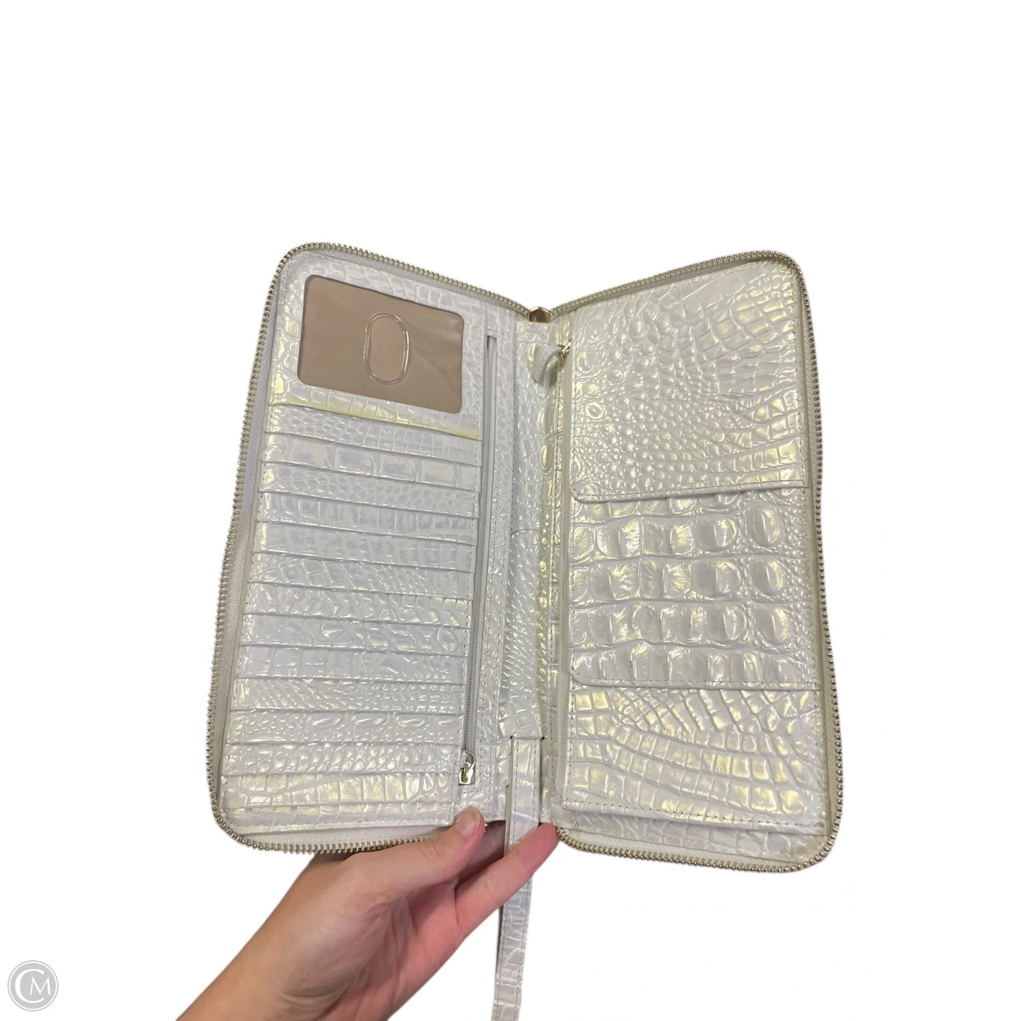 Wristlet Designer By Brahmin, Size: Large