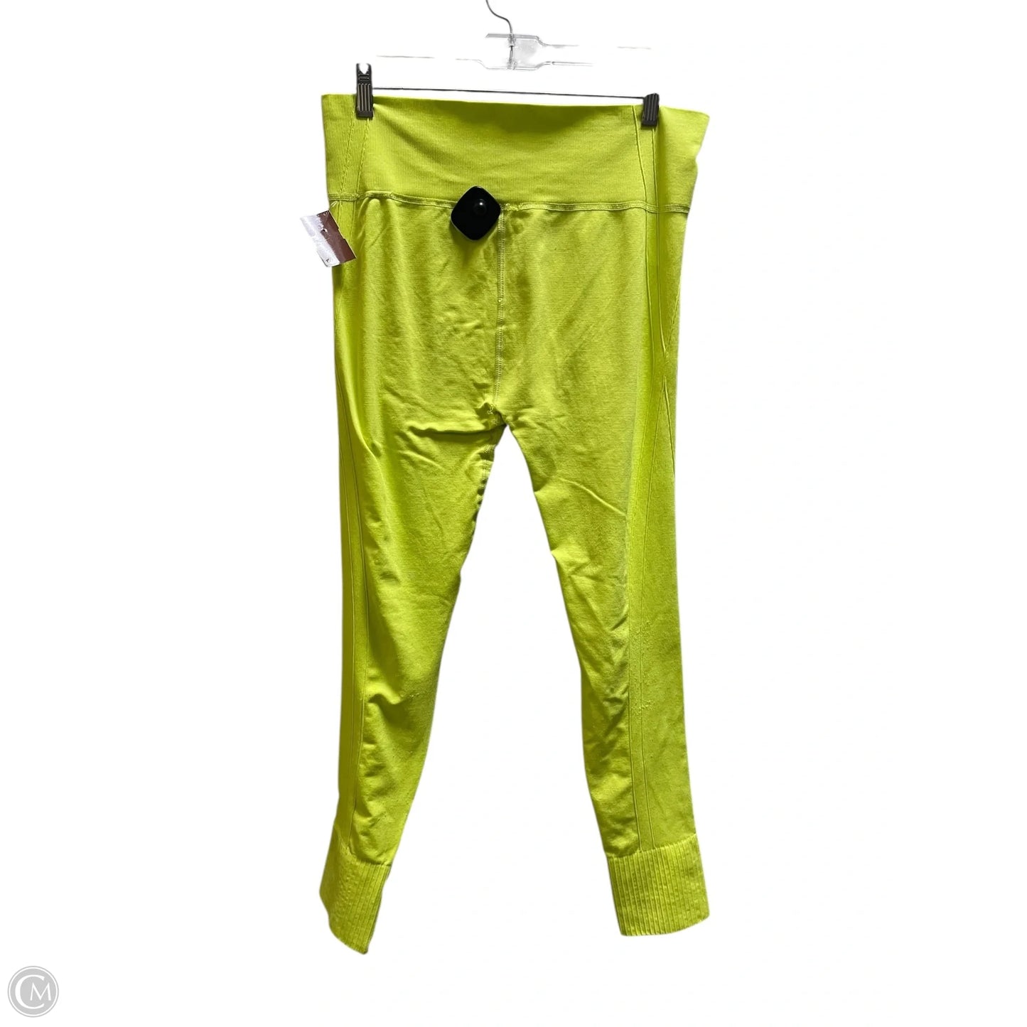 Athletic Leggings By Anthropologie In Yellow, Size: Xl