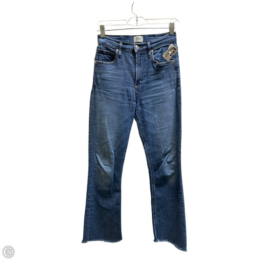 Jeans Straight By Citizens Of Humanity In Blue Denim, Size: 0