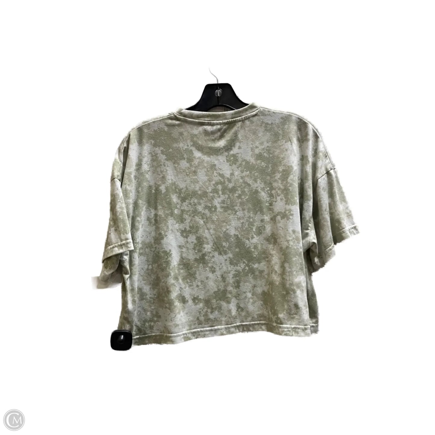 Top Short Sleeve By Mono B In Green, Size: S